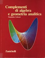 Fiammetta_Cedrazzi_Complementi di algebra e geometria analitica